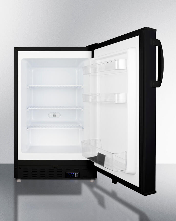 Summit ALFZ37B 20" Wide Built-In All-Freezer, Ada Compliant