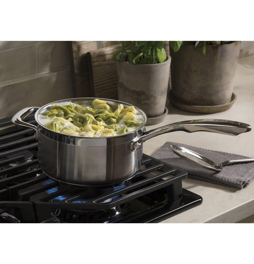 Ge Appliances PGP7036DLBB Ge Profile&#8482; 36" Built-In Gas Cooktop With Optional Extra-Large Cast Iron Griddle