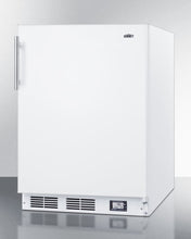 Summit BKRF661BIADA Built-In Undercounter Ada Compliant Break Room Refrigerator-Freezer In White With Nist Calibrated Thermometer And Alarm