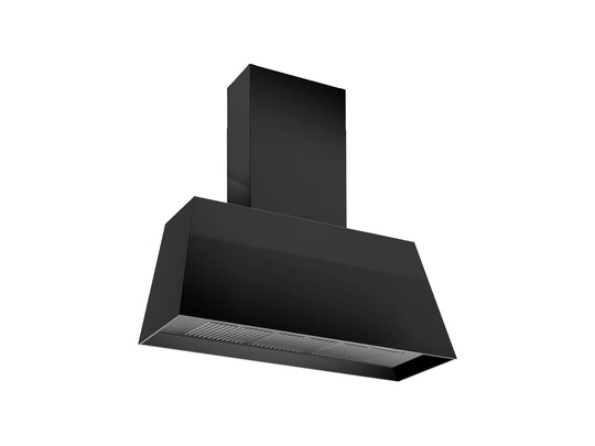 Bertazzoni KMC36NE 36'' Contemporary Canopy Hood, 1 Motor 600 Cfm Nero Matt