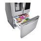 Lg LRFVS3006S 30 Cu. Ft. Smart Wi-Fi Enabled Instaview™ Door-In-Door® Refrigerator With Craft Ice™ Maker