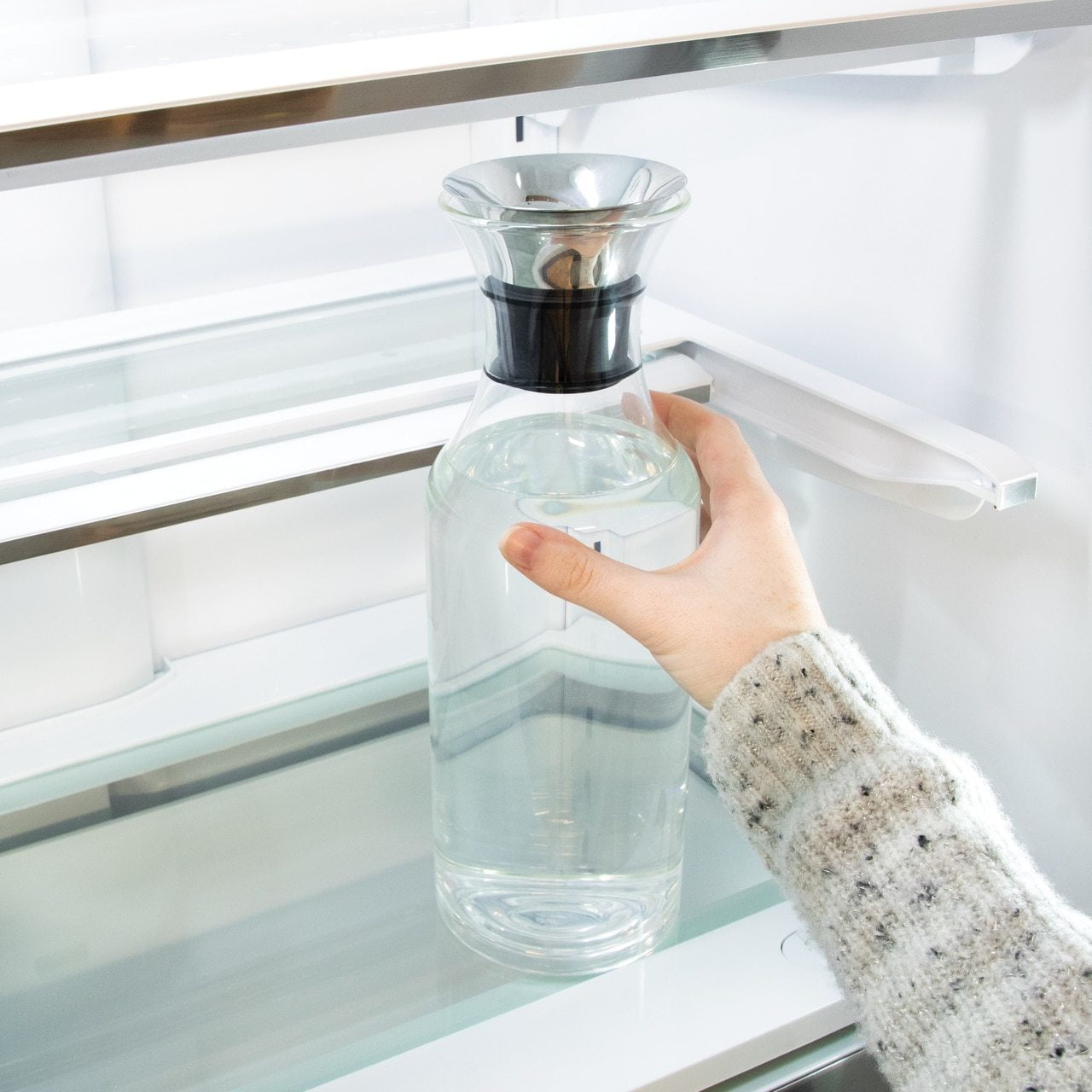 Sharp SJG2351FS Sharp French 4-Door Counter-Depth Refrigerator