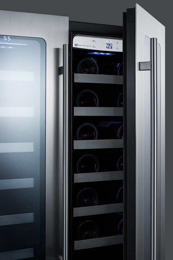 Summit CL242WBVCSS 24" Wide Built-In Wine/Beverage Center