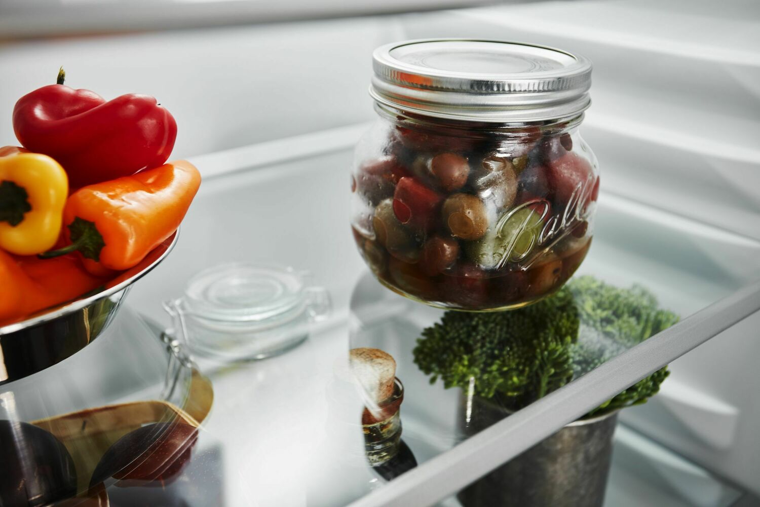 Kitchenaid KBBX104EPA 10 Cu. Ft. 24" Width Built-In Panel Ready Bottom Mount Refrigerator Panel Ready