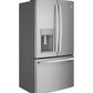 Ge Appliances PFE28KYNFS Ge Profile™ Series Energy Star® 27.7 Cu. Ft. Fingerprint Resistant French-Door Refrigerator With Hands-Free Autofill