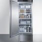 Summit SCRR232LH 23 Cu.Ft. Commercial Reach-In Refrigerator In Complete Stainless Steel With Left Hand Door Swing