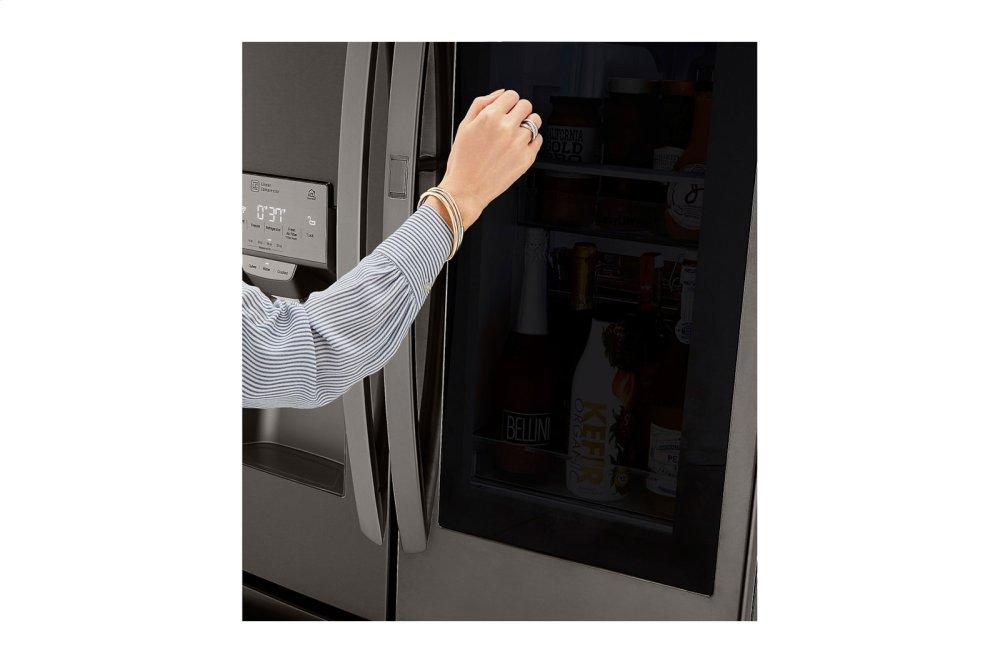 Lg LRFVC2406D 24 Cu. Ft. Smart Wi-Fi Enabled Instaview™ Door-In-Door® Counter-Depth Refrigerator With Craft Ice™ Maker