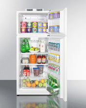 Summit BKRF1118W Frost-Free Break Room Refrigerator-Freezer In White With Nist Calibrated Alarm/Thermometers