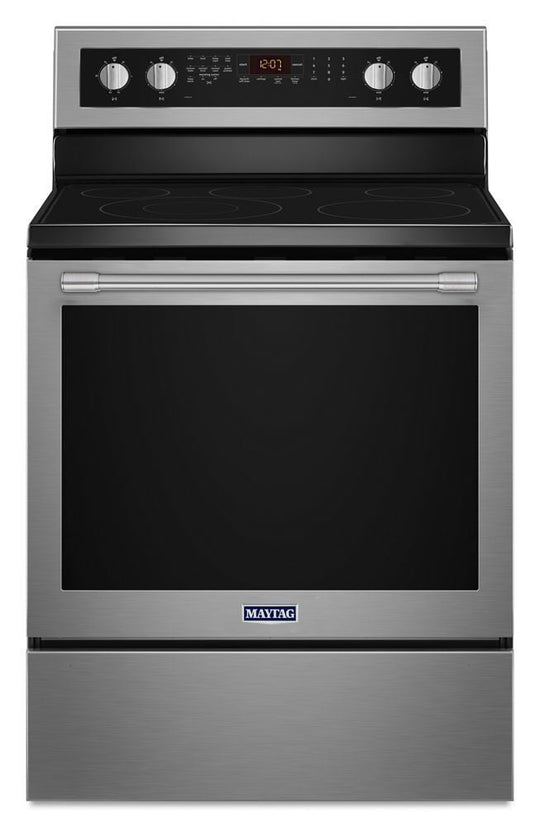 Maytag MER8800FZ 30-Inch Wide Electric Range With True Convection And Power Preheat - 6.4 Cu. Ft.