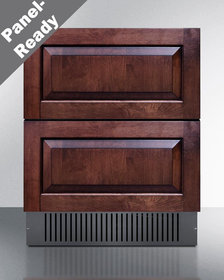 Summit SPR275OS2DPNR 27" Wide 2-Drawer All-Refrigerator (Panels Not Included