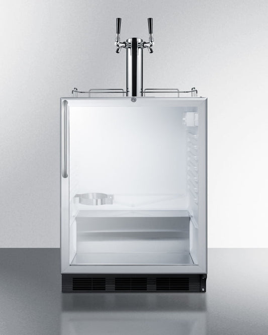 Summit SBC56GBICSSADA 24" Wide Built-In Beer Dispenser, Ada Compliant