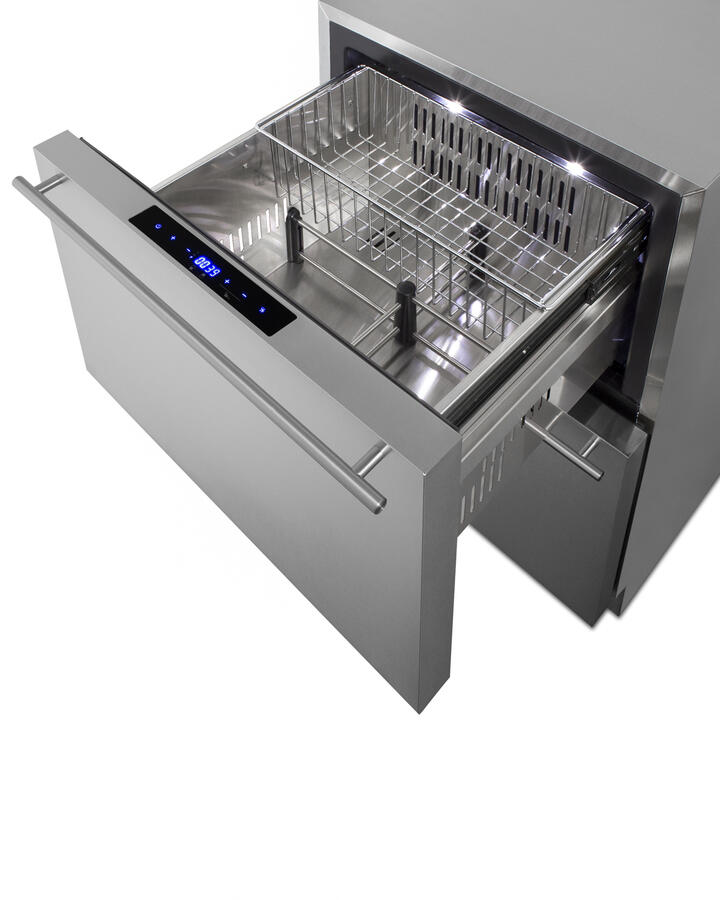 Summit SPRF34D 24" Wide 2-Drawer Refrigerator-Freezer