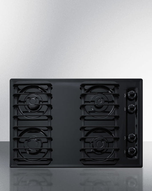 Summit TTL053S 30" Wide 4-Burner Gas Cooktop