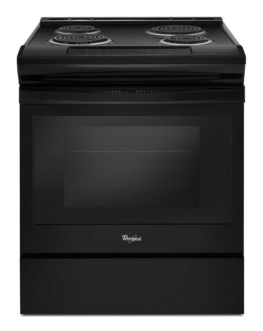 Whirlpool WEC310S0FB 4.8 Cu. Ft. Guided Electric Front Control Coil Range