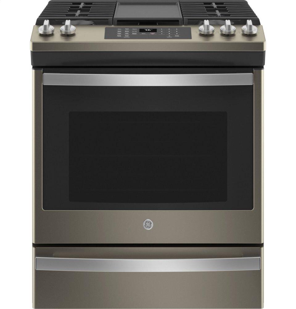 Ge Appliances JGS760EPES Ge® 30" Slide-In Front-Control Convection Gas Range With No Preheat Air Fry