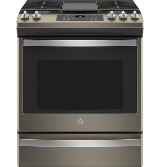 Ge Appliances JGS760EPES Ge® 30" Slide-In Front-Control Convection Gas Range With No Preheat Air Fry
