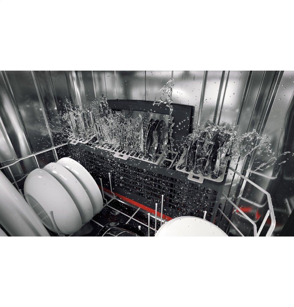 Ge Appliances PDT785SYNFS Ge Profile&#8482; Fingerprint Resistant Top Control With Stainless Steel Interior Dishwasher With Sanitize Cycle & Twin Turbo Dry Boost