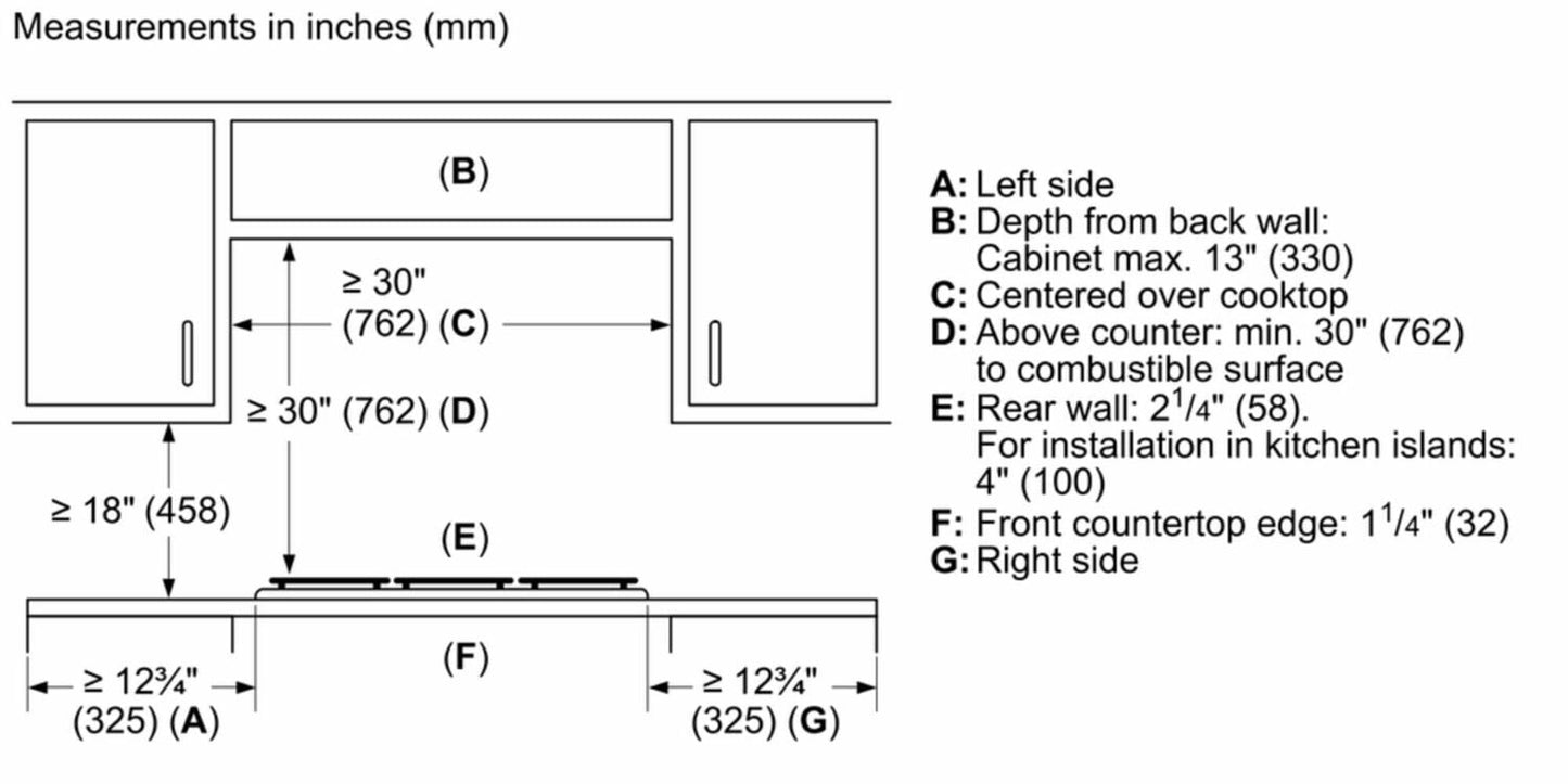 Bosch NGM8057UC 800 Series Gas Cooktop 30'' Stainless Steel Ngm8057Uc