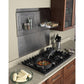 Broan RMP4204 42-Inch Backsplash With Shelves In Stainless Steel