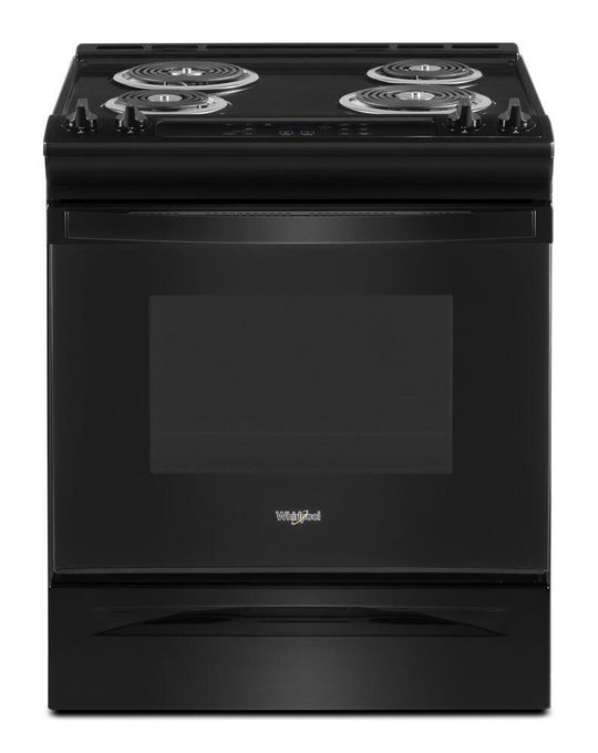 Whirlpool WEC310S0LB 4.8 Cu. Ft. Whirlpool® Electric Range With Frozen Bake™ Technology