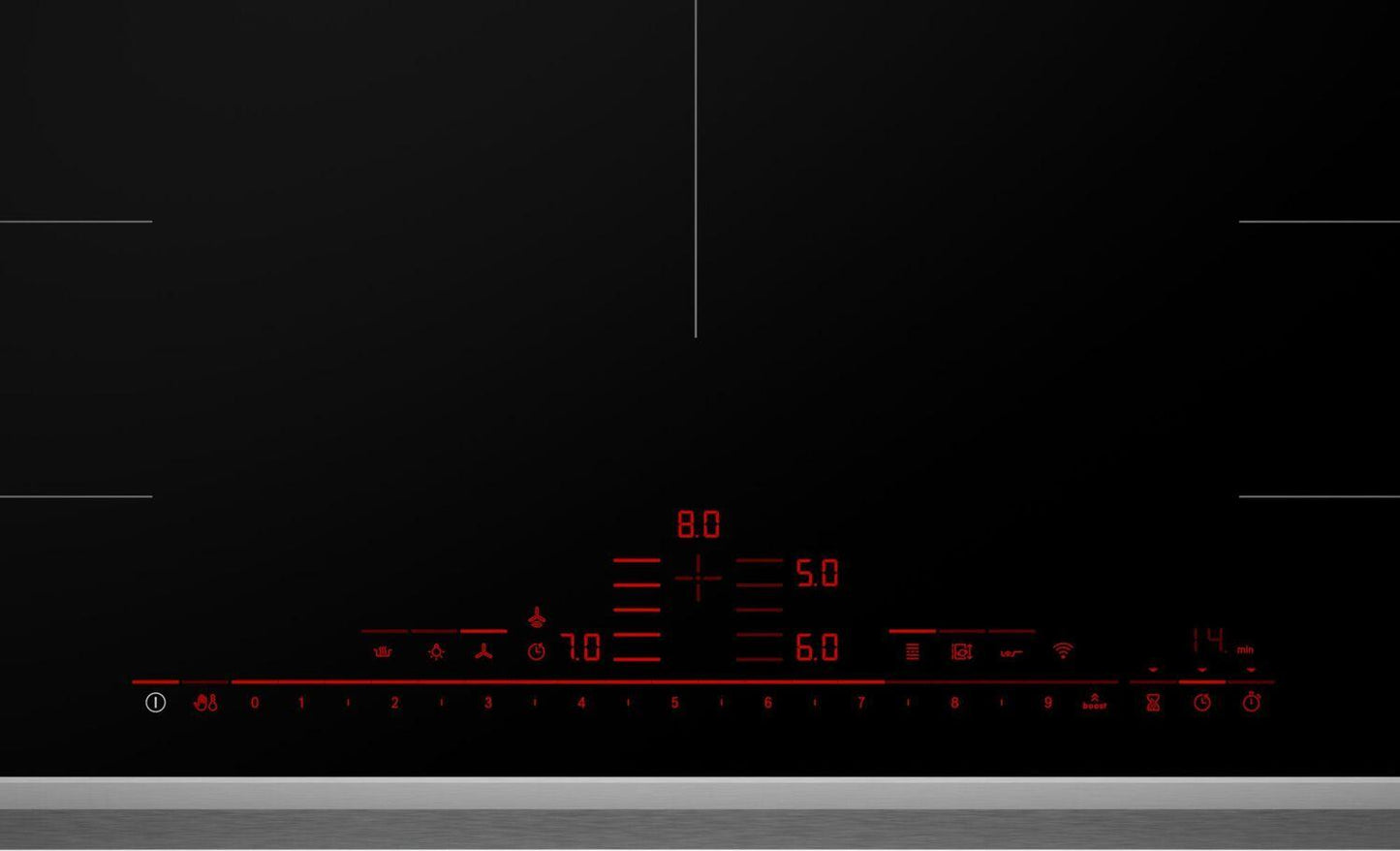 Bosch NITP660SUC Benchmark® Induction Cooktop 36'' Black, Surface Mount Without Frame Nitp660Suc