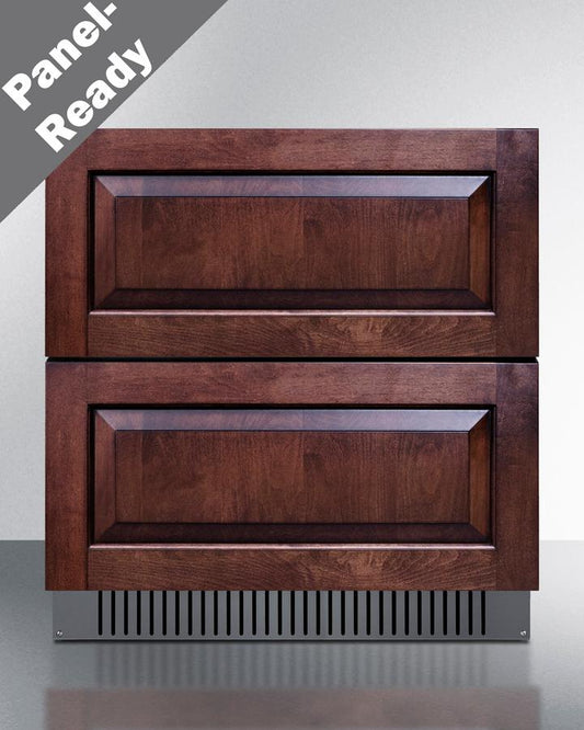 Summit SPR3032DPNRADA 30" Wide 2-Drawer All-Refrigerator, Ada Compliant (Panels Not Included)