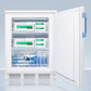 Summit VT65MLBIMED2 Built-In Undercounter Medical/Scientific -25 C Capable All-Freezer With Front Control Panel Equipped With A Digital Thermostat And Nist Calibrated Thermometer/Alarm