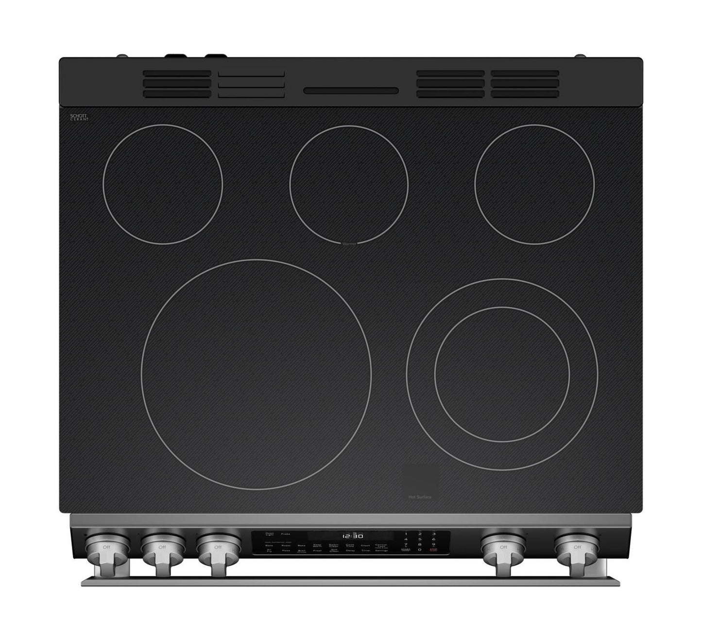 Sharp SSR3065JS 30 In. Electric Convection Slide-In Range With Air Fry