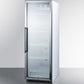 Summit SCR1400W Commercial Beverage Merchandiser Designed For The Display And Refrigeration Of Beverages And Sealed Food, With 12.6 Cu.Ft. Capacity, Digital Thermostat And Self-Closing Door; Replaces Scr1400