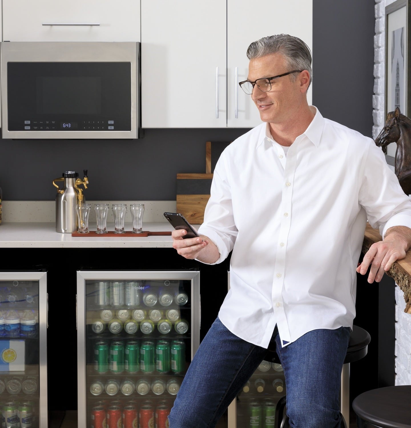 Haier QDT125SSLSS Haier 18" Stainless Steel Interior Dishwasher With Sanitize Cycle