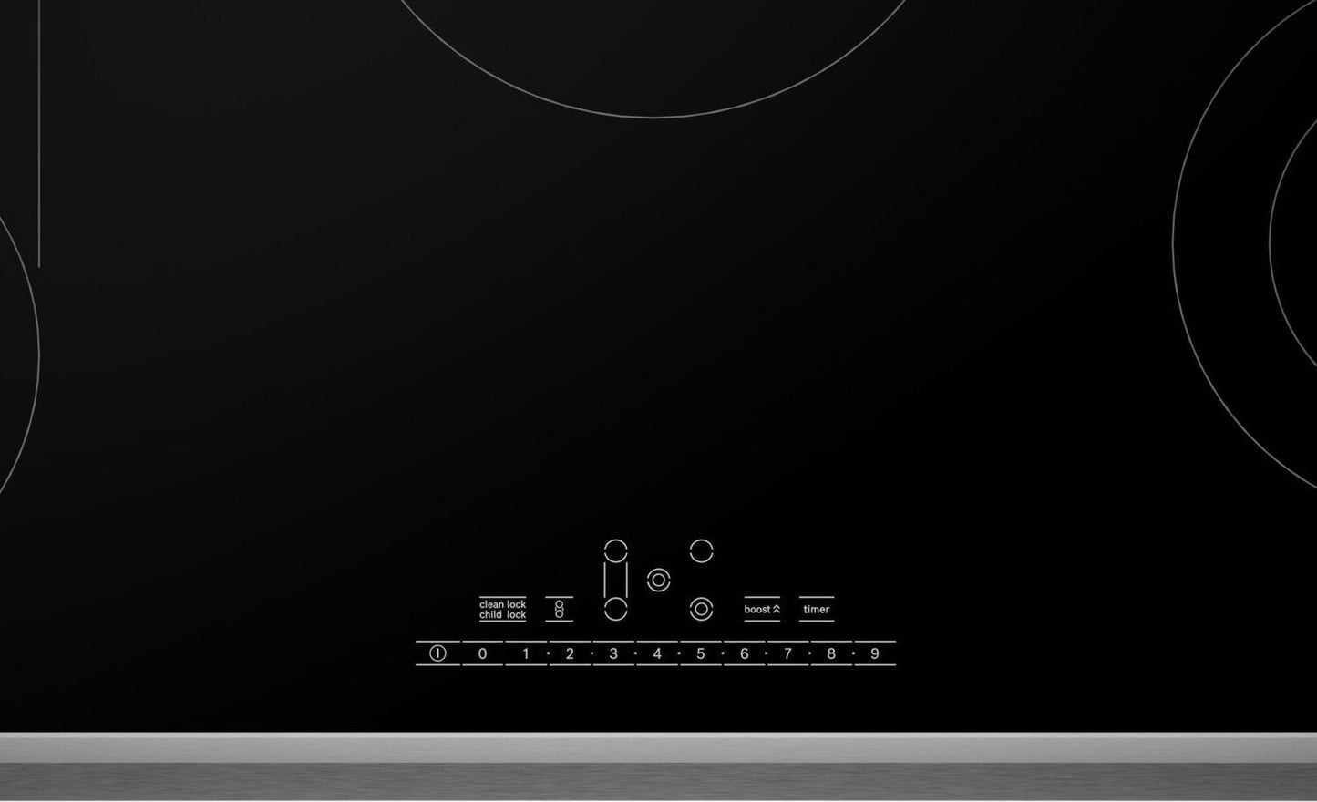 Bosch NET8669SUC 800 Series Electric Cooktop 36'' Black, Surface Mount With Frame Net8669Suc