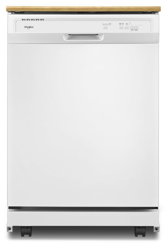 Whirlpool WDP370PAHW Heavy-Duty Dishwasher With 1-Hour Wash Cycle