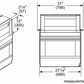 Bosch HDD80051UC 800 Series Downdraft Ventilation 30'' Stainless Steel Hdd80051Uc