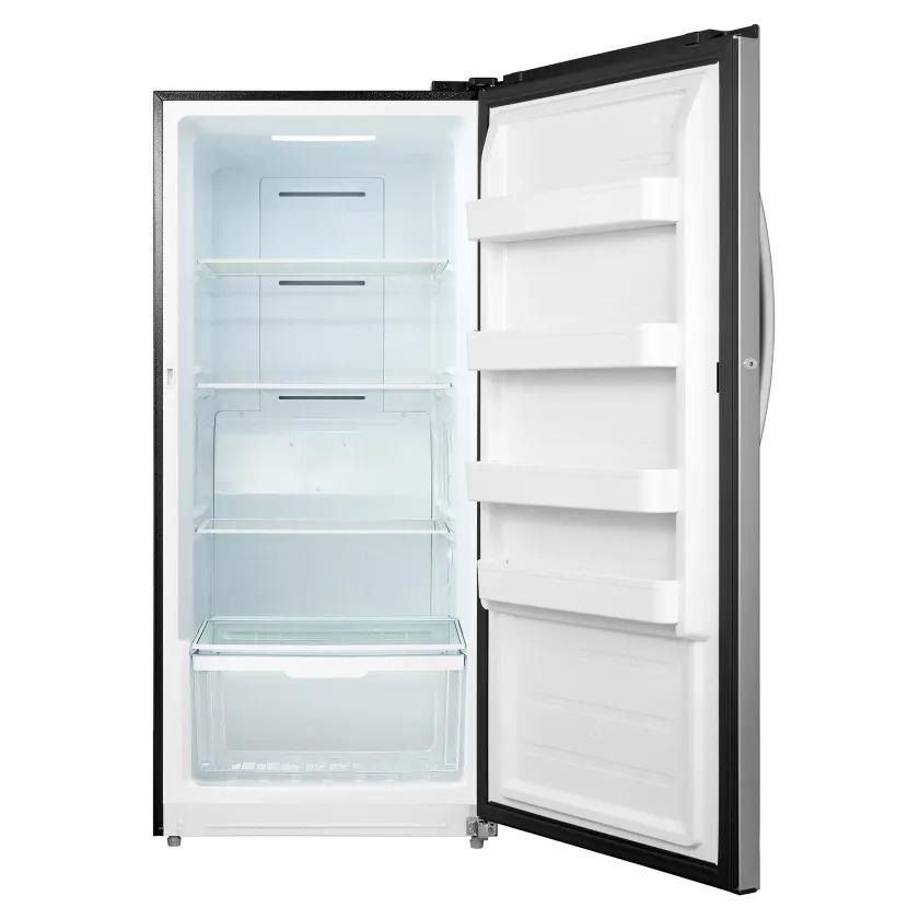 Element Appliance EUF14CECS Element 13.8 Cu. Ft. Upright Convertible Freezer / Refrigerator - Stainless Steel, Energy Star (Euf14Cecs)