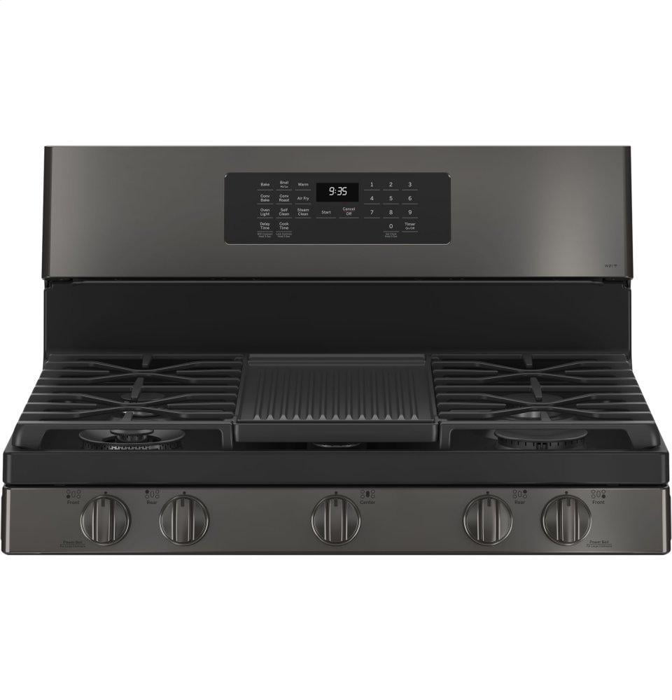 Ge Appliances PGB935BPTS Ge Profile™ Smart 30" Free-Standing Self Clean Gas Range With No Preheat Air Fry