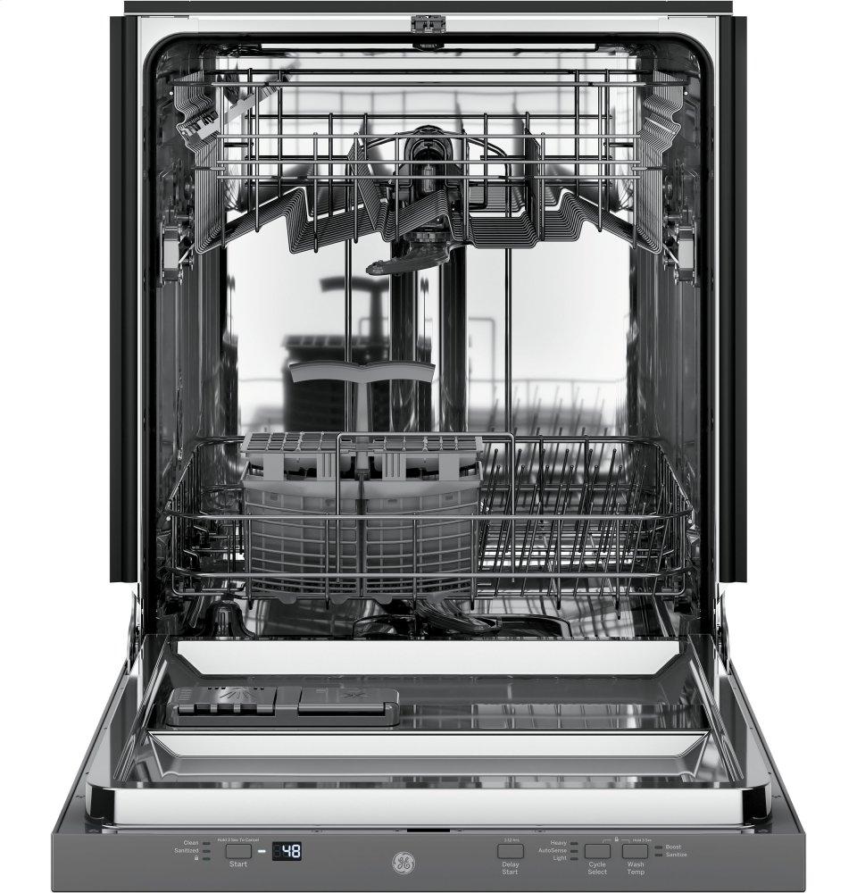 Ge Appliances GDT225SSLSS Ge® Ada Compliant Stainless Steel Interior Dishwasher With Sanitize Cycle