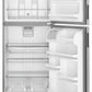 Maytag MRT118FFFM 30-Inch Wide Top Freezer Refrigerator With Powercold® Feature- 18 Cu. Ft. Monochromatic Stainless Steel