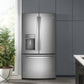 Ge Appliances PYE22KYNFS Ge Profile™ Series Energy Star® 22.1 Cu. Ft. Counter-Depth Fingerprint Resistant French-Door Refrigerator With Hands-Free Autofill