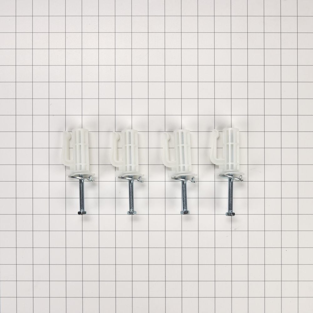 Whirlpool W10763471 Washer Shipping Bolt Kit, White