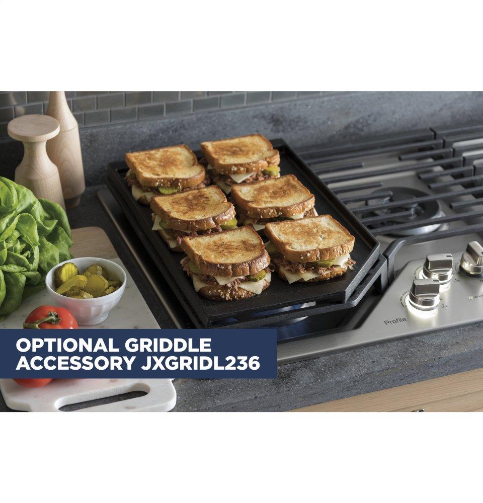Ge Appliances JXGRIDL236 Optional 36" Cast Iron Griddle