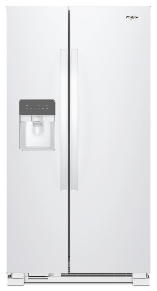 Whirlpool WRS335SDHW 36-Inch Wide Side-By-Side Refrigerator - 25 Cu. Ft.