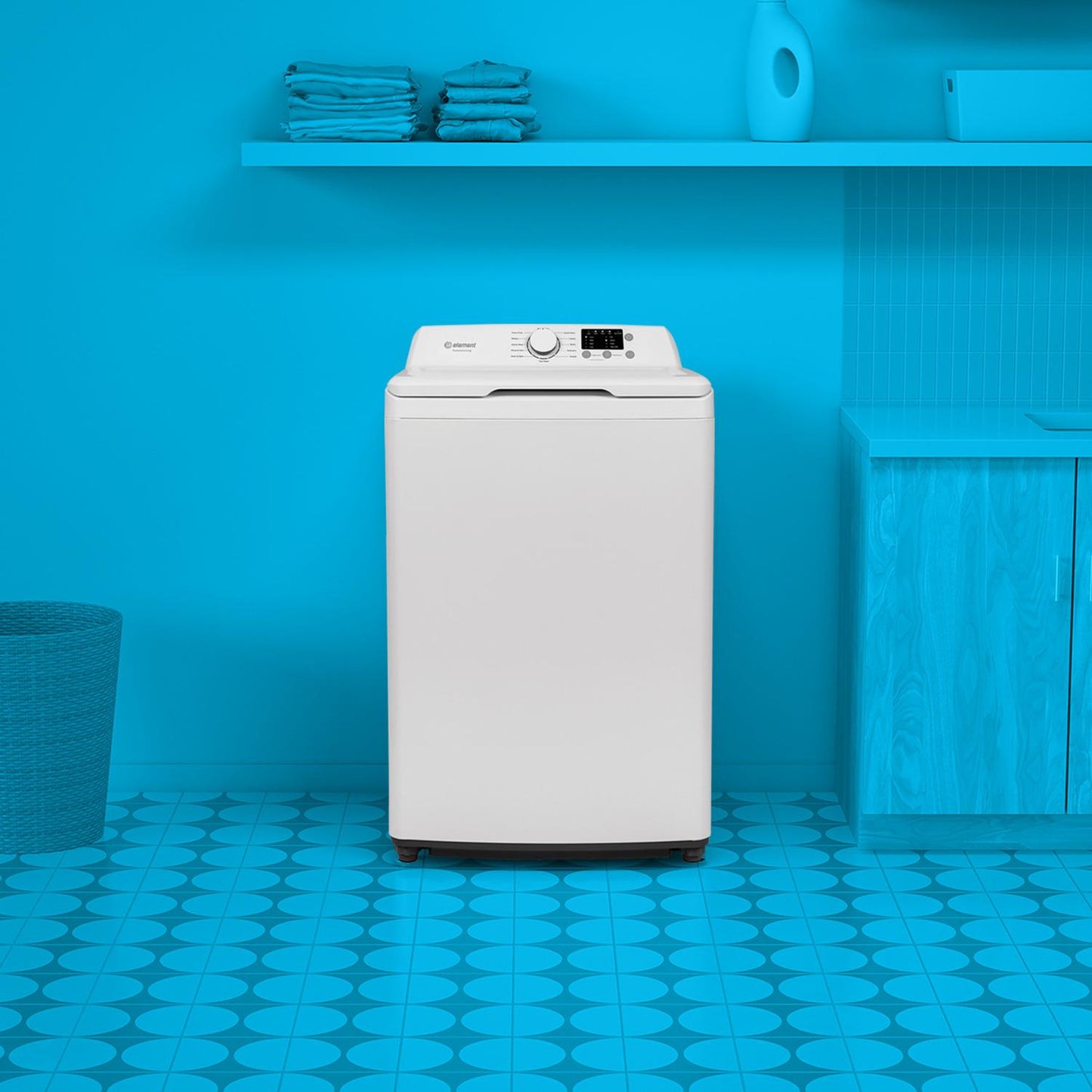 Element Appliance EATW2537CW Element Electronics 3.7 Cu. Ft. Top Load Washing Machine With Agitator - White (Eatw2537Cw)