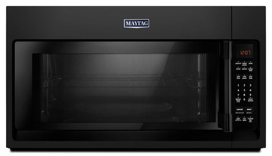 Maytag MMV4206FB Over-The-Range Microwave With Interior Cooking Rack - 2.0 Cu. Ft. Black