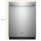 Whirlpool WDT970SAHZ Stainless Steel Tub Dishwasher With Third Level Rack