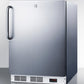 Summit VT65ML7CSSADA Commercial Ada Compliant Built-In Medical All-Freezer Capable Of -25 C Operation With Stainless Steel Exterior And Lock