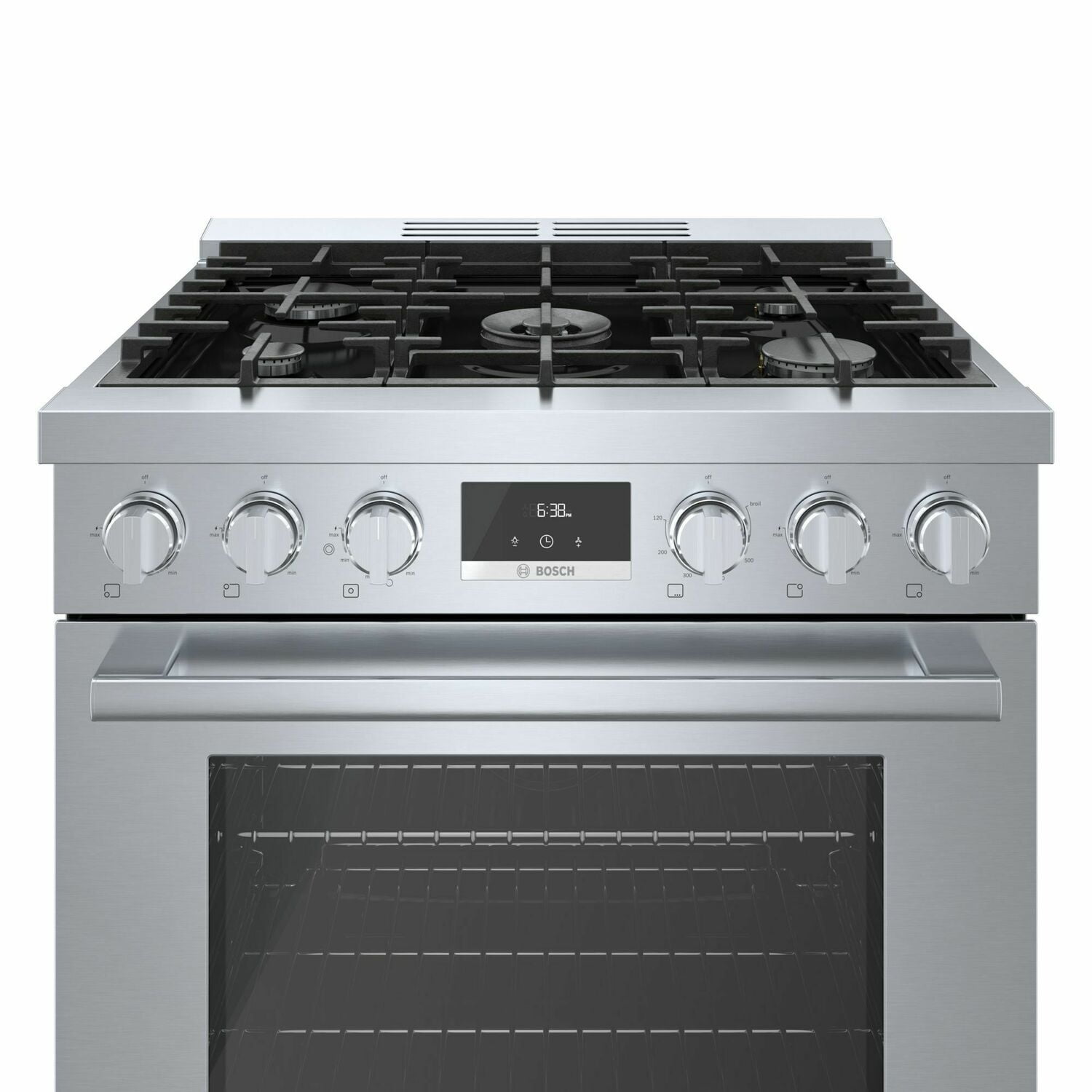 Bosch HGS8055UC 800 Series Gas Freestanding Range 30'' Stainless Steel Hgs8055Uc