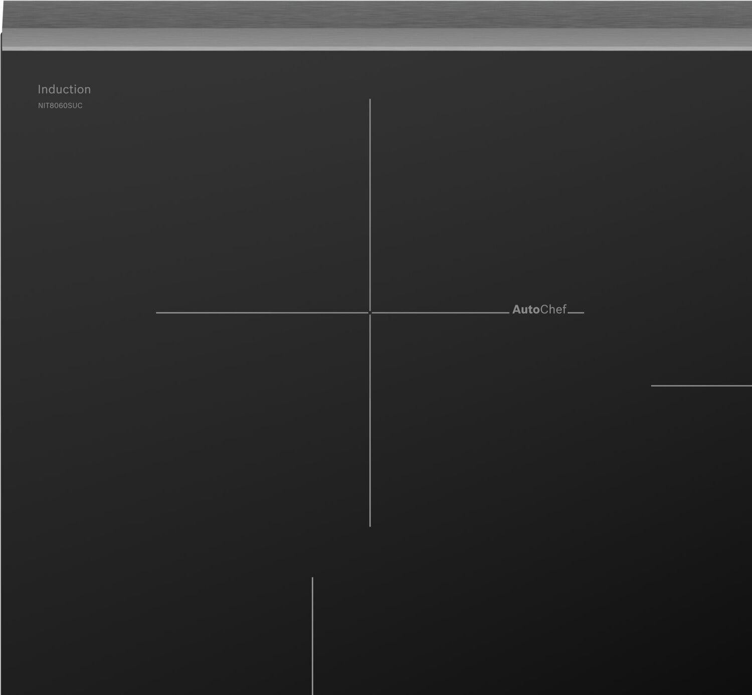 Bosch NIT8060SUC 800 Series Induction Cooktop 30'' Black, Surface Mount With Frame Nit8060Suc