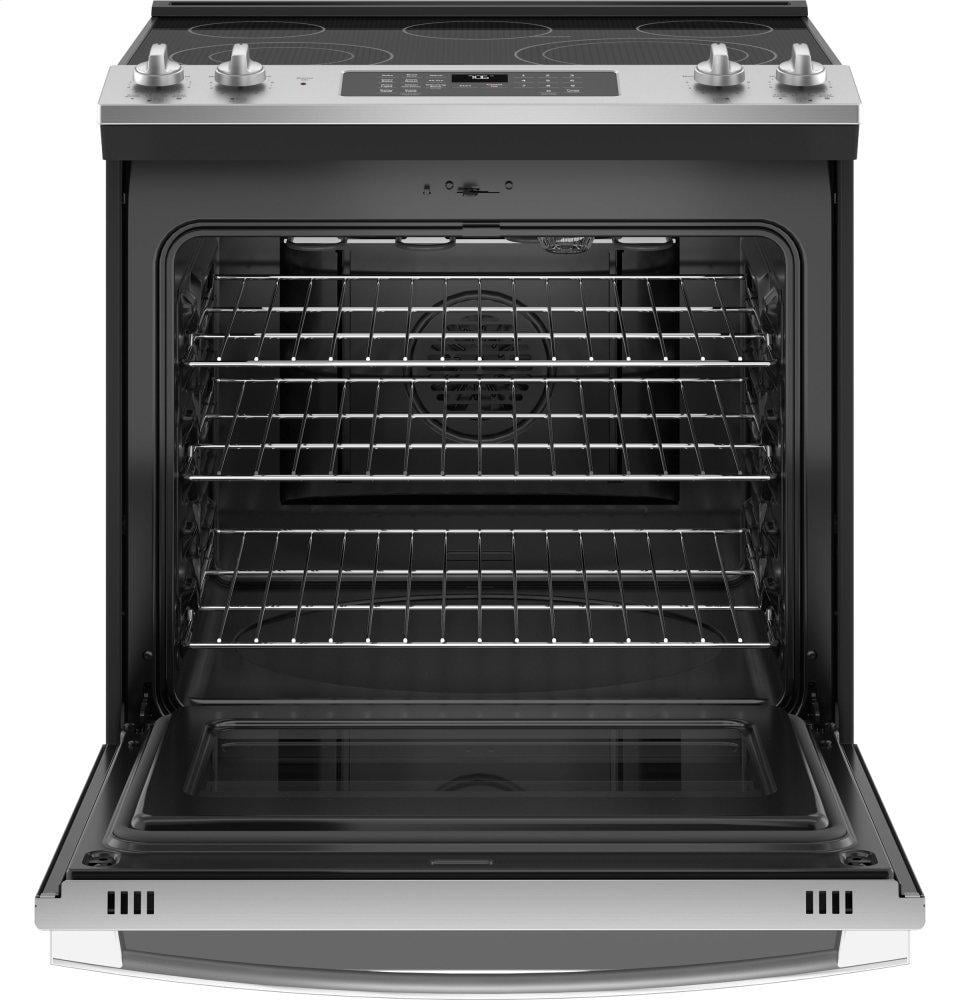 Ge Appliances JS760SPSS Ge® 30" Slide-In Electric Convection Range With No Preheat Air Fry