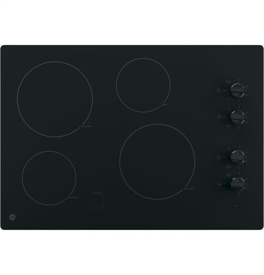 Ge Appliances JP3030DJBB Ge® 30" Built-In Knob Control Electric Cooktop