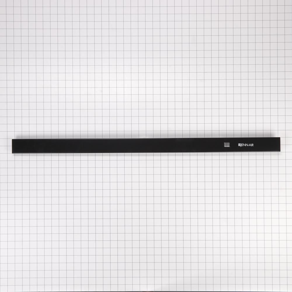 Jennair W10387677 36" Range Downdraft Vent Top Trim, Black